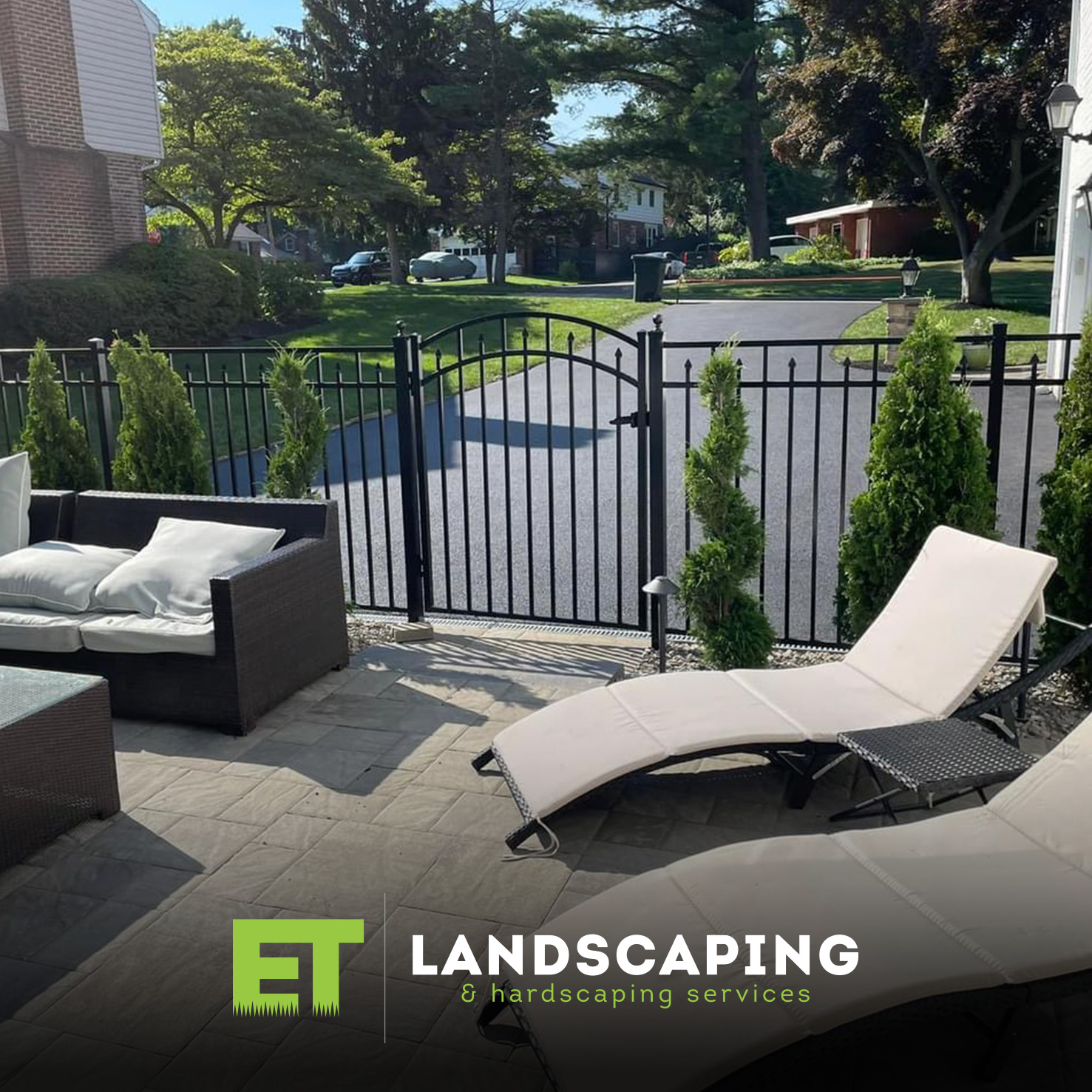 ET Landscaping Project: Aluminum Patio Enclosure in Delaware County, PA